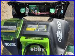 New Greenworks 40V 20 inch Cordless Snow Blower Thrower Replacement Head Unit