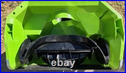 New Greenworks 40V 20 inch Cordless Snow Blower Thrower Replacement Head Unit