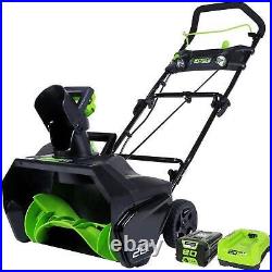 New Greenworks Pro 80-V 20-in Brushless Single-Stage Battery Powered Push Blower