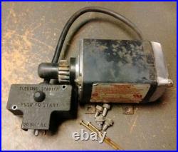 OEM Tecumseh 37000 OEM 120V Electric Starter & Mounting Hardware HMSK80 HMSK100