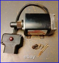 OEM Tecumseh 37000 OEM Electric Starter & Mounting Hardware HMSK80 HMSK100 NICE OEM Tecumseh 37000 OEM Electric Starter & Mounting Hardware HMSK80 HMSK100 NICE
