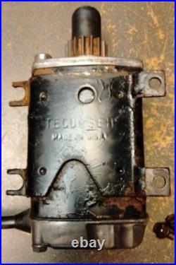 OEM Tecumseh 37000 OEM Electric Starter & Mounting Hardware HMSK80 HMSK100 NICE OEM Tecumseh 37000 OEM Electric Starter & Mounting Hardware HMSK80 HMSK100 NICE