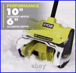 ONE+ 18V 10 in. Single-Stage Cordless Electric Snow Shovel (Tool Only)