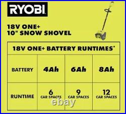 ONE+ 18V 10 in. Single-Stage Cordless Electric Snow Shovel (Tool Only)