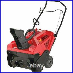 (OPEN BOX)Troy-Bilt Squall 179cc Electric Start 21 Single Stage Gas Snow Throwe