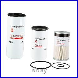 Oil Change Kit LF14000NN FF5776 FS19727 Compatible with Cummins Fleetguard