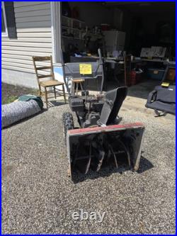 Older Snow Blower Yard Machine Pull & Electric Start