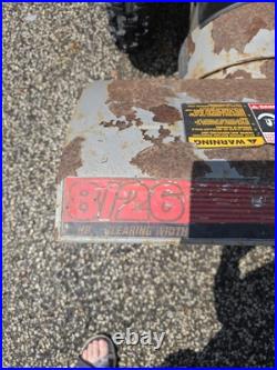 Older Snow Blower Yard Machine Pull & Electric Start