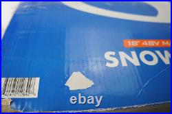 Open Box 24V-X2-SB18-TV1 48v Ion 18 Snow Blower Kit + Batteries, Charger Open Box 24V-X2-SB18-TV1 48v Ion 18 Snow Blower Kit + Batteries, Charger