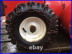 Original Toro 724 524 Snowblower Tires withchains size 14-4.00-6