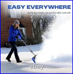 POXURIO 40V Cordless Snow Blower / Snow Shovel With 2 Batteries LIGHTLY USED ONCE