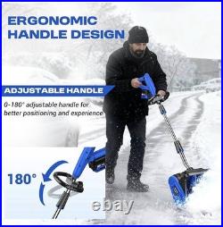 POXURIO 40V Cordless Snow Blower / Snow Shovel With 2 Batteries LIGHTLY USED ONCE