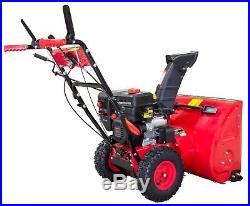 Power Smart DB7624E1 24in. 2-Stage Electric Start Gas Snow Blower