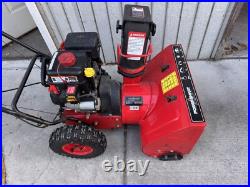 Power s-mart Electric Start Self Propelled Gas Snow Blower 18