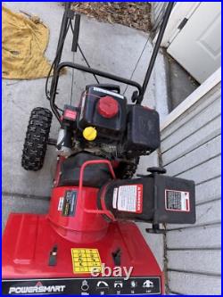 Power s-mart Electric Start Self Propelled Gas Snow Blower 18