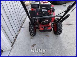 Power s-mart Electric Start Self Propelled Gas Snow Blower 18