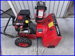 Power s-mart Electric Start Self Propelled Gas Snow Blower 24