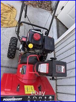 Power s-mart Electric Start Self Propelled Gas Snow Blower 24