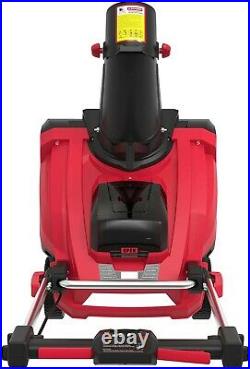 PowerSmart 21'' 80V 6.0Ah Cordless Electric Snow Thrower with battery charger