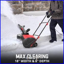 PowerSmart 21 Corded Snow Blower, 120V, 180° Chute, Easy Control, Lightweight PowerSmart 21 Corded Snow Blower, 120V, 180° Chute, Easy Control, Lightweight