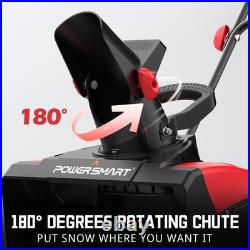 PowerSmart 21 Corded Snow Blower, 120V, 180° Chute, Easy Control, Lightweight PowerSmart 21 Corded Snow Blower, 120V, 180° Chute, Easy Control, Lightweight