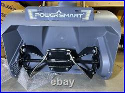 PowerSmart 21 inch 80 V Single Stage Snow Blower with 6.0 Ah Battery READ