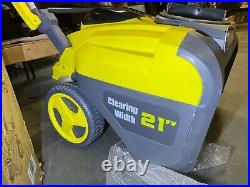 PowerSmart 21 inch 80 V Single Stage Snow Blower with 6.0 Ah Battery READ