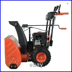 PowerSmart PSS2240-HD 24 inch 212 cc Two-Stage Gas Snow Blower with Electric