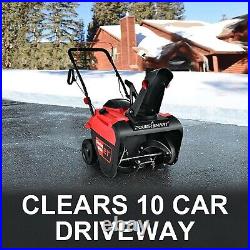 PowerSmart Single Stage Snow Blower Gas Powered 21 Inch 212CC Gasoline Engine