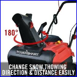 PowerSmart Single Stage Snow Blower Gas Powered 21 Inch 212CC Gasoline Engine