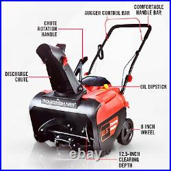 PowerSmart Single Stage Snow Blower Gas Powered 21 Inch 212CC Gasoline Engine