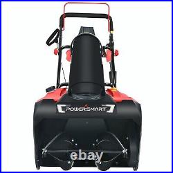 PowerSmart Snow Blower Gas Powered 21 Inch 212CC Electric Start with LED Light