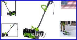 Powerful 16 Electric Snow Shovel by Earthwise Moves 430 lbs of SnowithMin Powerful 16 Electric Snow Shovel by Earthwise Moves 430 lbs of SnowithMin