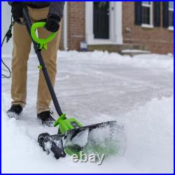 Powerful 16 Electric Snow Shovel by Earthwise Moves 430 lbs of SnowithMin Powerful 16 Electric Snow Shovel by Earthwise Moves 430 lbs of SnowithMin
