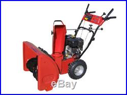 Powerland 24 196cc Two Stage Electric Start Snow Blower PDST24E