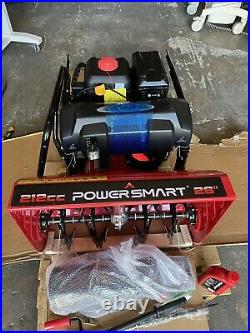 Powersmart 26 In. 2-Stage Gas Snow Blower With LED Light Electric Start