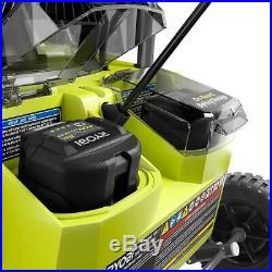RYOBI 20 40V Brushless Cordless SingleStage Electric SnowBlower Battery/Charger