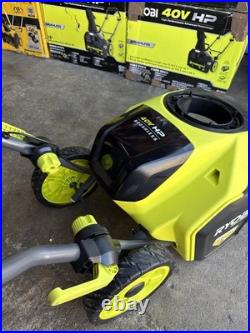 RYOBI 40V 18 Brushless Single-Stage Snow Blower- 6Ah battery Used P2-21