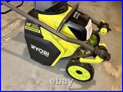 RYOBI 40V 18 in Snow Blower Single-Stage USED (Cosmetic Damage) (Tool only)