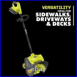RYOBI 40V Cordless 12-inch Wheeled Snow Shovel (Tool-Only) RYOBI 40V Cordless 12-inch Wheeled Snow Shovel (Tool-Only)