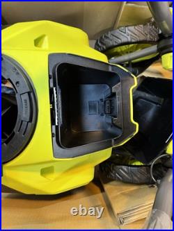RYOBI 40V HP 21 Single-Stage Battery Snow Blower (1) 6Ah Battery&Charger READ
