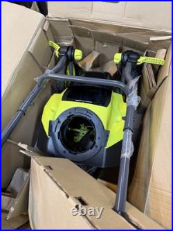 RYOBI 40V HP 21 Single-Stage Battery Snow Blower (1) 6Ah Battery&Charger READ