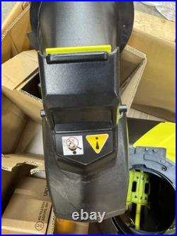 RYOBI 40V HP 21 Single-Stage Battery Snow Blower (1) 6Ah Battery&Charger READ