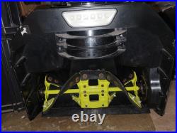 RYOBI 40V HP Brushless 18 Single-Stage Snow Blower Missing Handle Damage Read