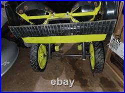 RYOBI 40V HP Brushless 18 Single-Stage Snow Blower Missing Handle Damage Read