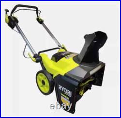 RYOBI 40V HP Brushless 18 in. Single-Stage Snow Blower RY40809VNM/Battery&charger
