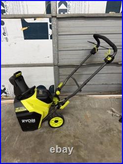 RYOBI 40V HP Brushless 18 in. Single Stage Snow Blower RY40HPSN01 Tool only