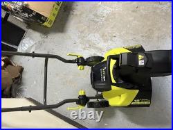 RYOBI 40V HP Brushless 18 in. Single Stage Snow Blower RY40HPSN01 (Tool only)