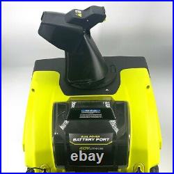 RYOBI 40V HP Brushless 21 in. Cordless Single Stage Snow Thrower Kit RY40862VNM