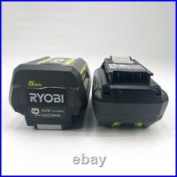 RYOBI 40V HP Brushless 21 in. Cordless Single Stage Snow Thrower Kit RY40862VNM